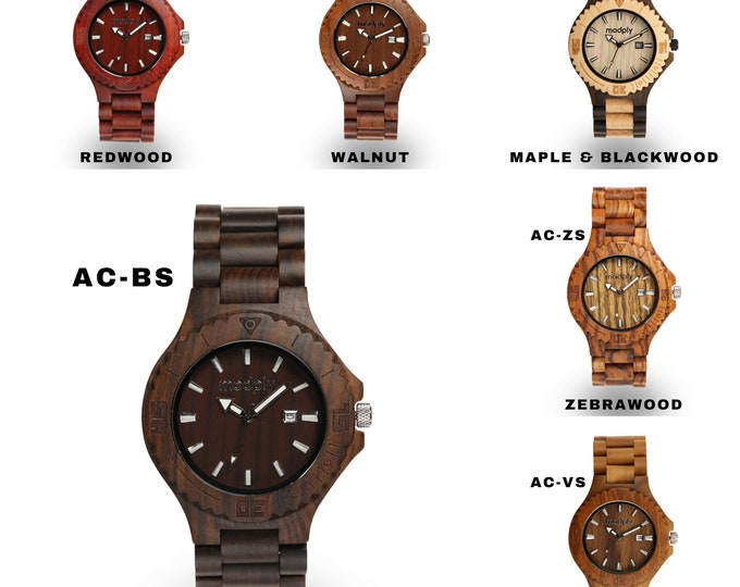 Customized Watch Men, Engraved Watch, Battery Watch, Graduation Gift, Custom Wood Watch Men, Personalized Watch, Monogram Accessory Men