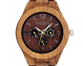 Watch For Men, Personal Gift, Custom Men Watch, Wood Watch Men, Wrist Watch, Gift For Dad , Engraved Watch, Teacher Gift,Student Gift,Analog