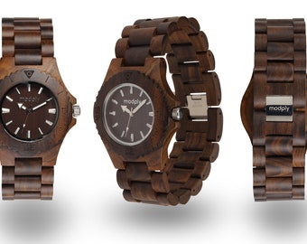 Groomsmen watch set of 4-15 wood watches for men - Rustic wedding groomsmen gifts - Groomsman proposal watches - Gift from mother to groom