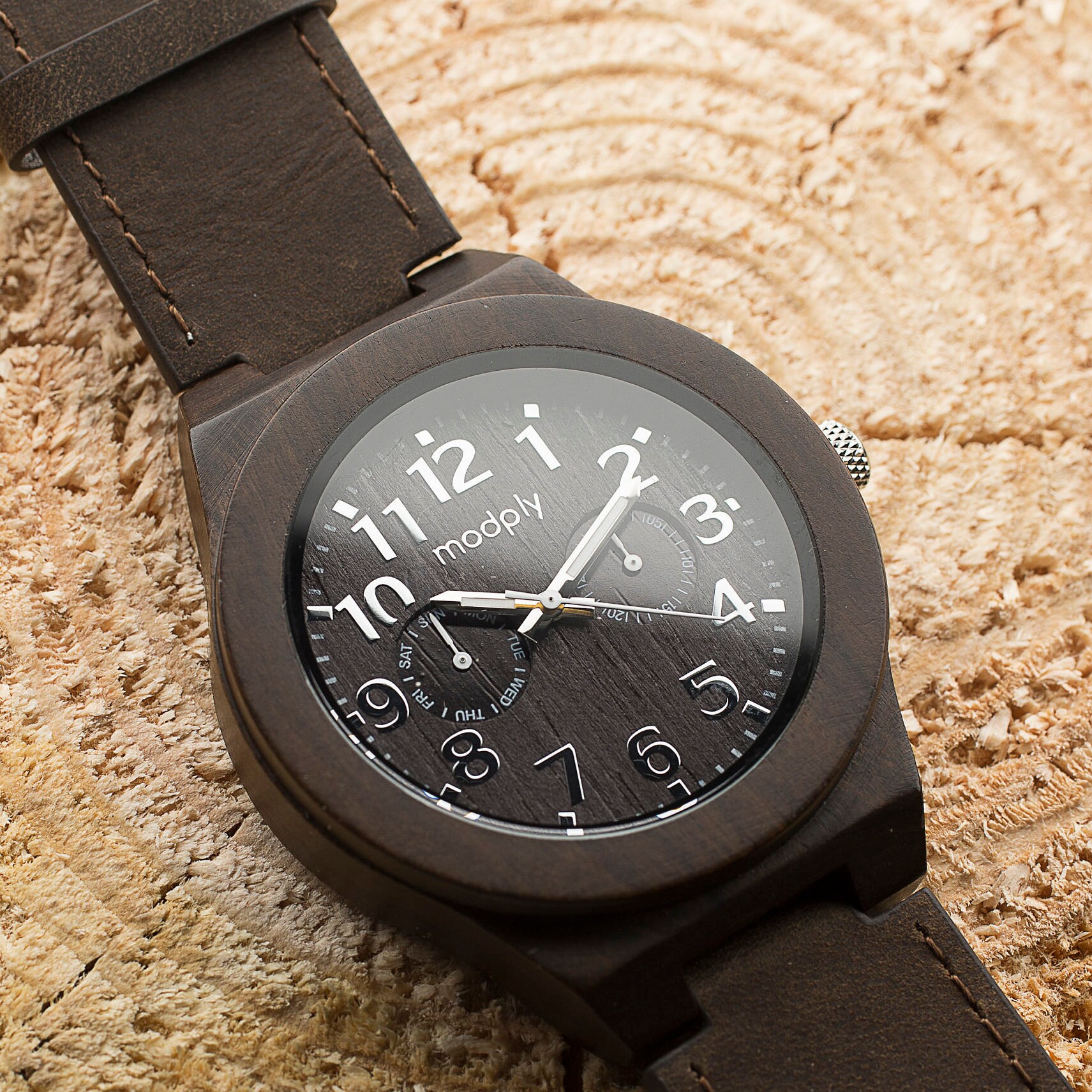 Men Watch, Wood Watch, Engraved Watch, Monogram Watch, Men Gift