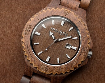 Wood Watch Men, Wooden Watch For Him, Mens Watch, Retirement Gift, Wooden Accessory, Wrist Watch For Men, Prom Watch, Graduation Gift