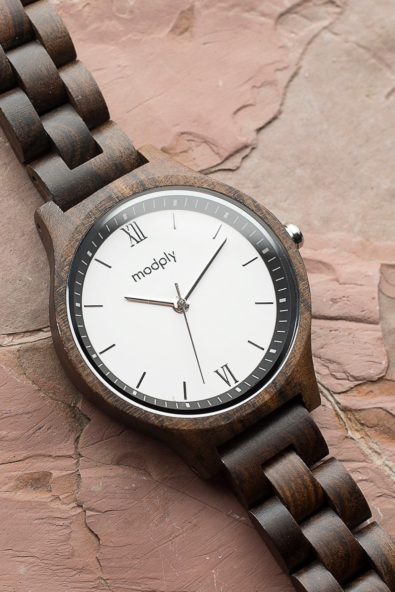 Wood Watch For Women Engraved Watch Wrist Watch Battery Etsy