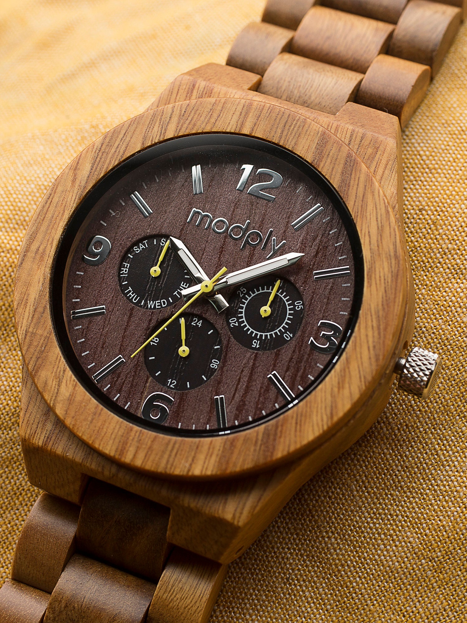 wooden watch