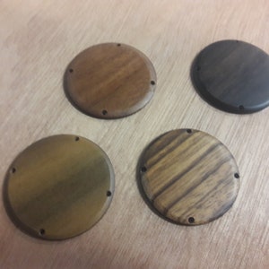 Modply Men&#39;s Replacement Blank Wood Watch Back for Modply Watches, Modply Watch Back
