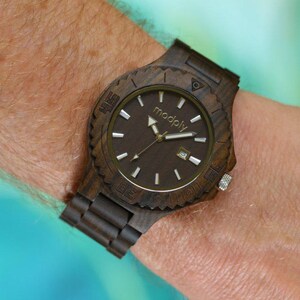 Wood Watch Men, Personalized Watch, Mens Wooden Watch, Custom Watch, Analog Watch, Wedding Gift For Him, Groom Watch, Husband Gift, Modply