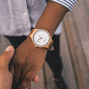 Watch For Women, Wood Watch, Engraved Wood Watch For Women, Personalized Watch, Gift For Mom, Womens Wrist Watch, Mothers Day Gift For Her image 8