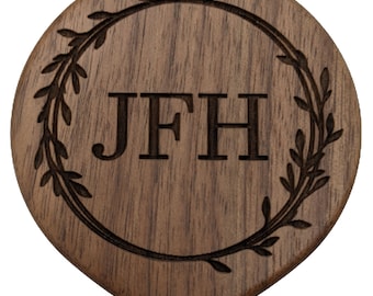 Wood Compact Mirror, Handbag Mirror, Personalized Mirror, Purse Mirror, Small Engraved Mirror, Initials Mirror Custom Mirror, Gifts For Mom