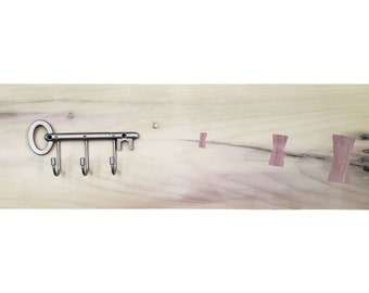 Large Custom Key Rack With Bow Ties w 1 Key