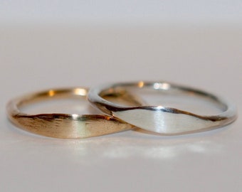 Signet Ring Available in Sterling Silver and 14k Gold Fill
