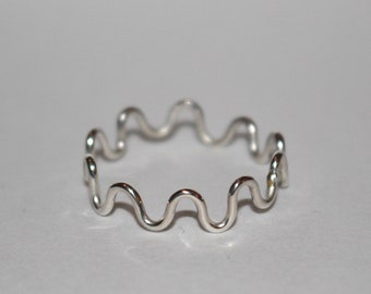 Sterling Silver Curvy Ring