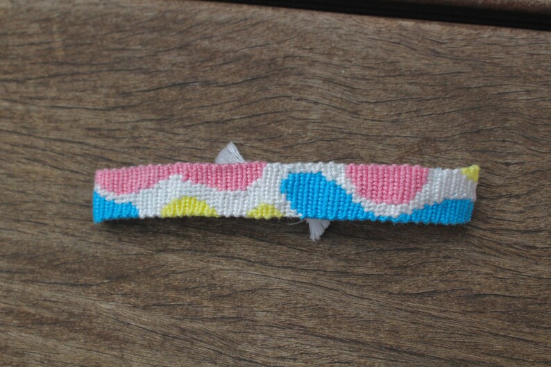 Knotted Bracelets Colorful Bubble Handmade Alpha Friendship Bracelet Cotton Bracelets Woven Bracelet Trendy