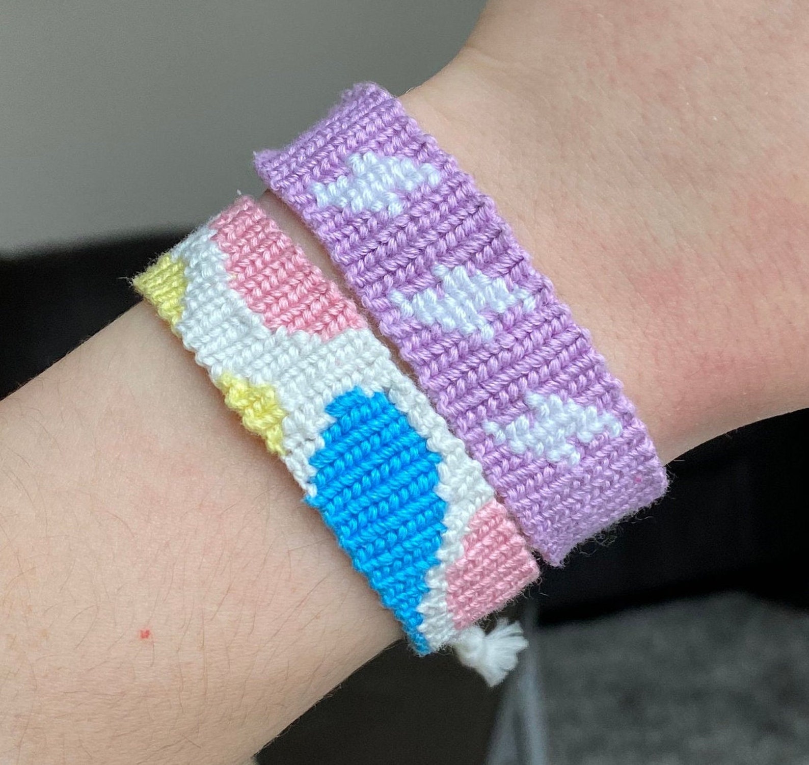 Handmade Friendship Bracelet Alpha Bracelets Woven Etsy