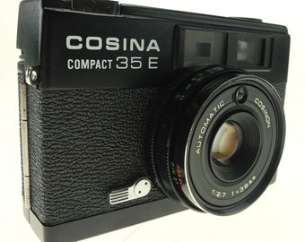 Cosina Kamera Cosina Compact 35 E mit Cosinon 38 mm f 2,7 Automatic Messsucherkamera