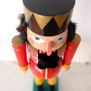 Nutcracker wal wood nutcracker wood shape vintage nut 70s