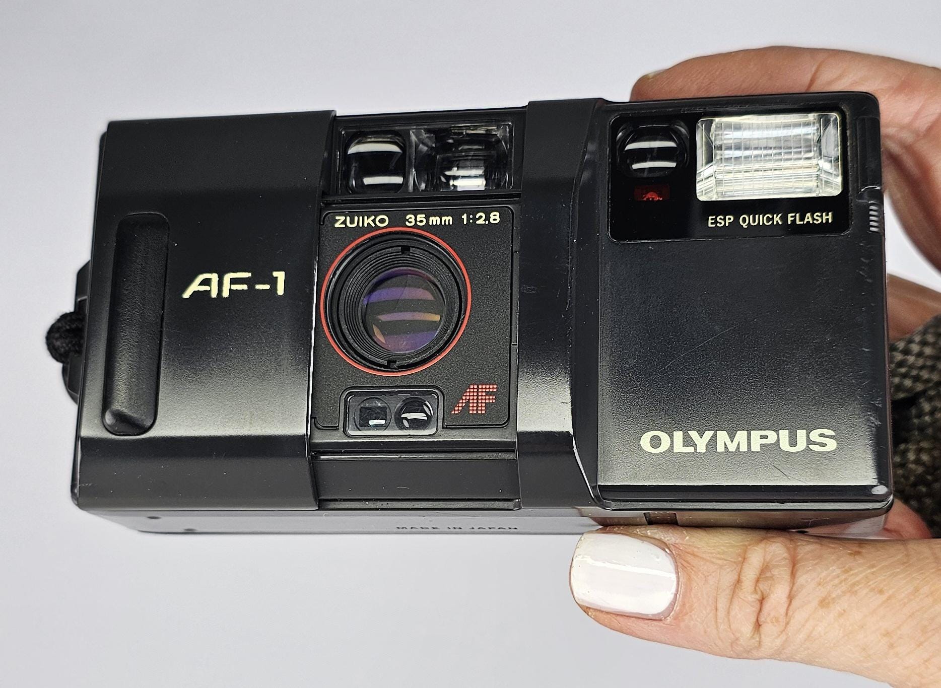 Olympus AF-1 With Zuiko 35mm F2.8 Point and Shot Camera - Etsy UK