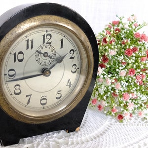 Décoration d’horloge Décorative Home Deco Cheminée Horloge Cheminée Cheminée Vintage Rétro