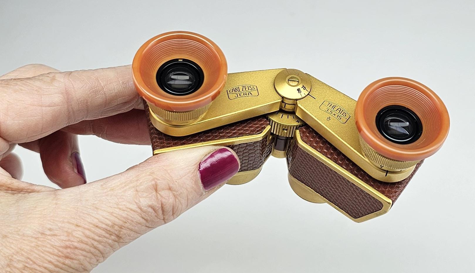 Carl Zeiss Jena Luxury Opera Glasses Theatis 3.5x15 Gold Carl Zeiss Jena Luxury Opera Glasses Theatis 3.5x15 Gold