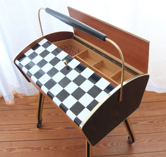 Rockabilly Style sewing box Sewing box Sewing box Sewing box Etsy