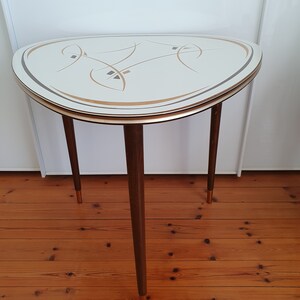 Table side table tripod flower table Mid Century 60&#39;s