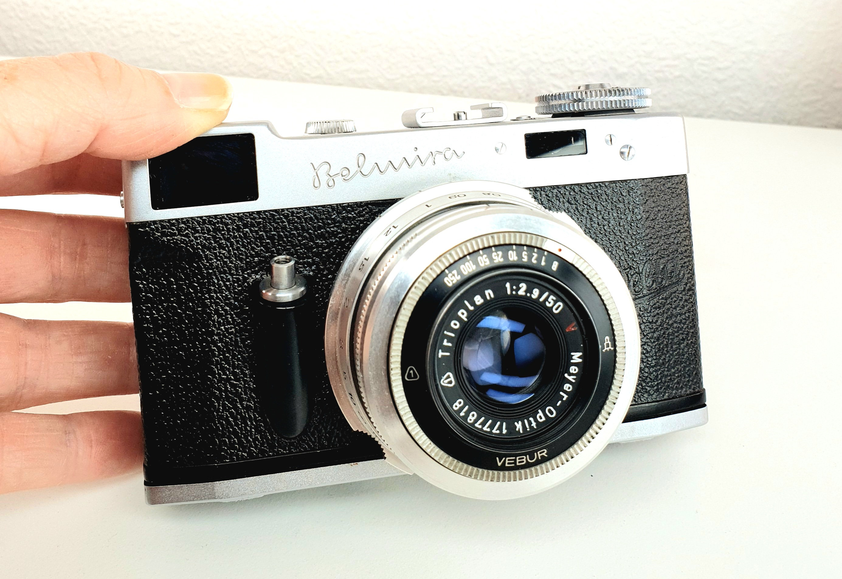 フィルムカメラ WELTA BELMIRA / MEYER TRIOPLAN 50mm f2.9 Camera Welta Belmira With Trioplan 50mm F2.9 V Rangefinder Camera