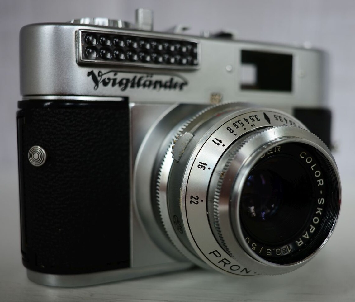 Appareil Photo Voigtlander Vito CL - Objectif Skopar 2.8/50mm - Format 120 - Occasion