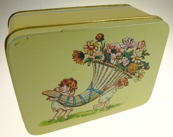 Tin tin metal tin flower Sweden playful romantic