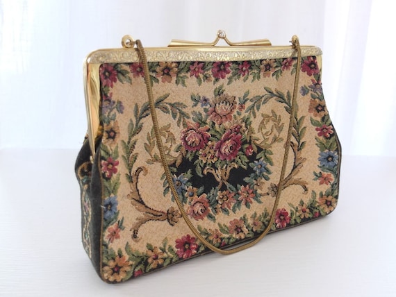 Bag Handbag Tapestry Wallet Tapestry Make-Up Bag E