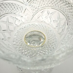 Bonboniere lead crystal bowl glass bowl 70s image 4