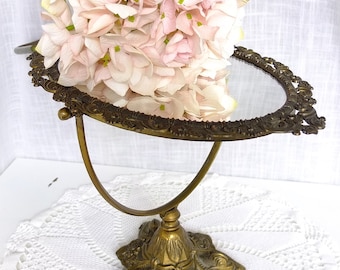 Mirror Rotating mirror Stand mirror Table mirror Make-up mirror vintage verschnörkelt shabby