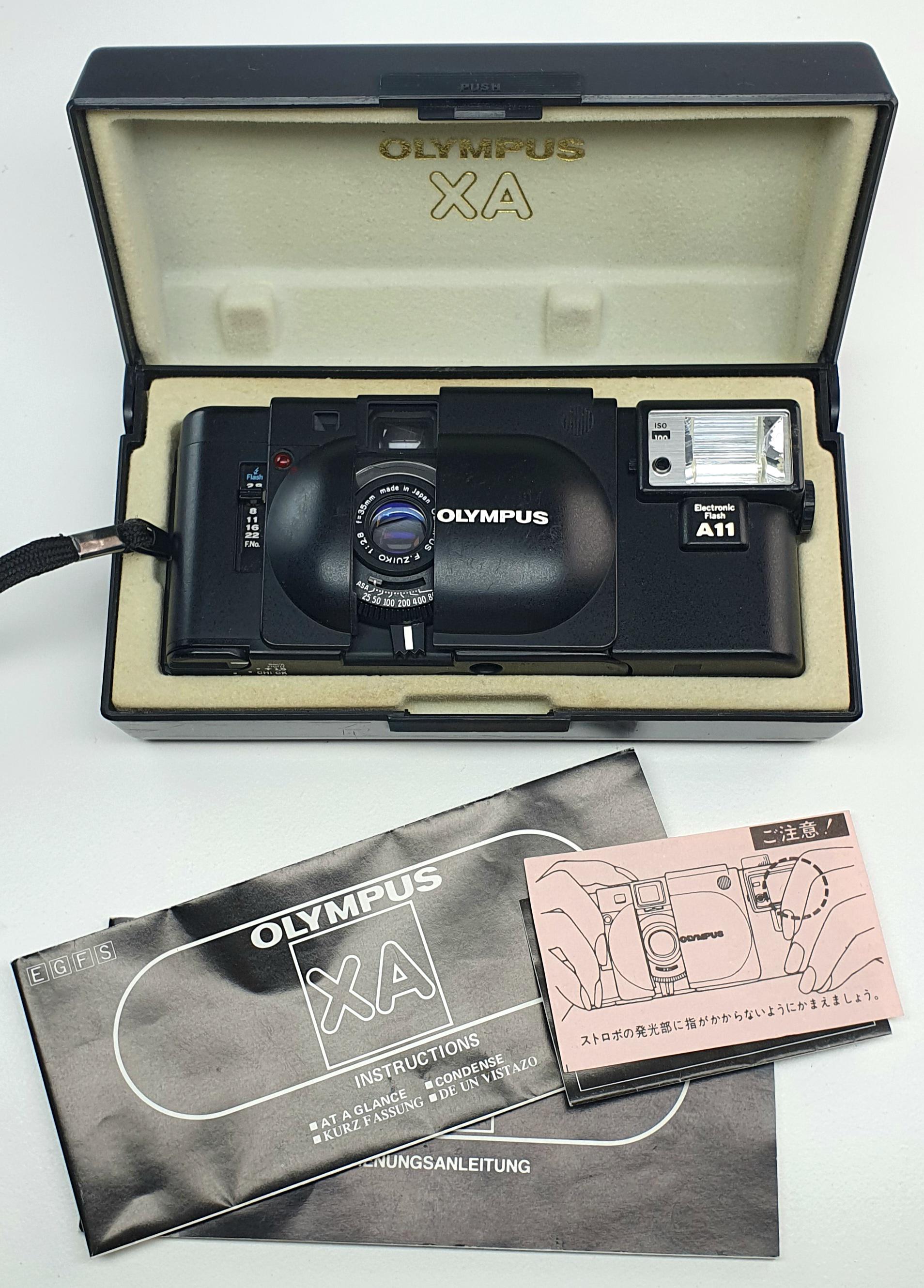 Olympus Camera 35 XA With F. Zuiko 35mm F 2.8 Rangefinder - Etsy UK