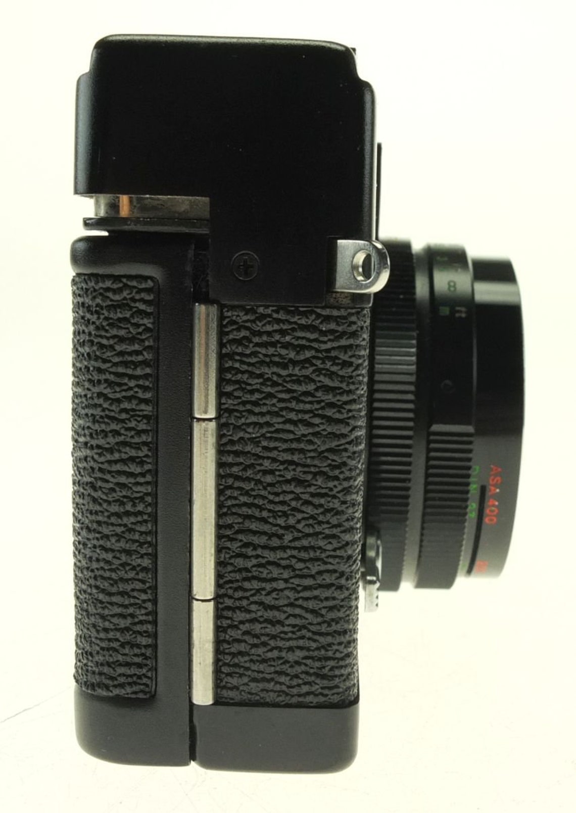 Cosina Kamera Cosina Compact 35 E mit Cosinon 38 mm f 2,7 Automatic Messsucherkamera, foto 4 di 5