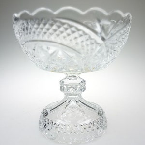 Bonboniere lead crystal bowl glass bowl 70s image 2