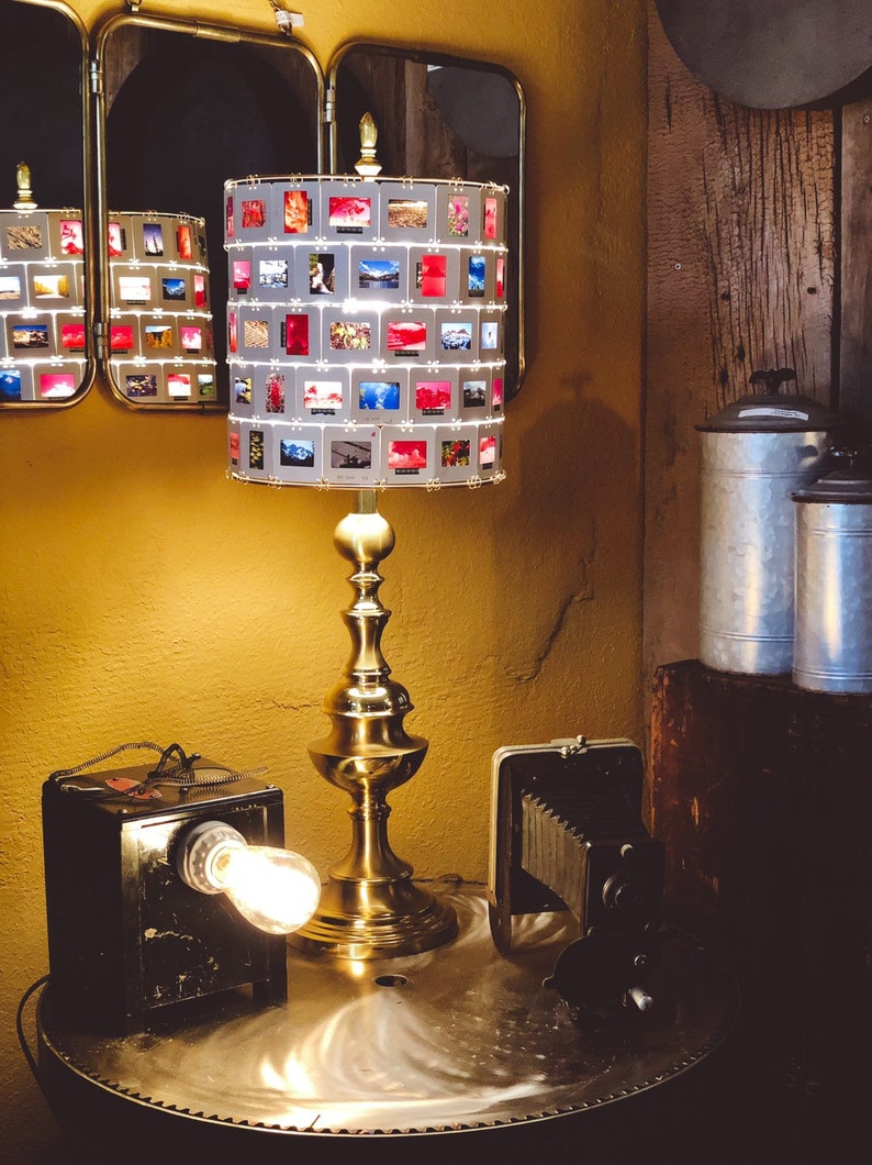 Handcrafted 35mm Slide Lamp Shade Etsy UK