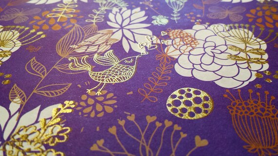 embossed wrapping paper