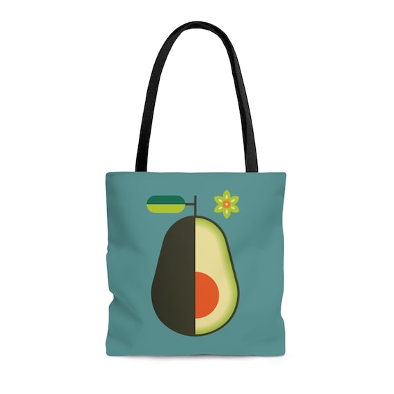 Blue avocado market clearance tote