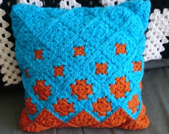 Bonfire Cushion- pattern only