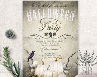 Halloween bash Invitation template, costume party invitation, spooky Party invitation, halloween party invitation template,