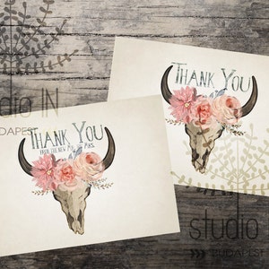 Thank you sign printable,wedding thank you sign,bohemian thank you printable,rustic thank you sign,rustic wedding printable,INSTANT DOWNLOAD image 1