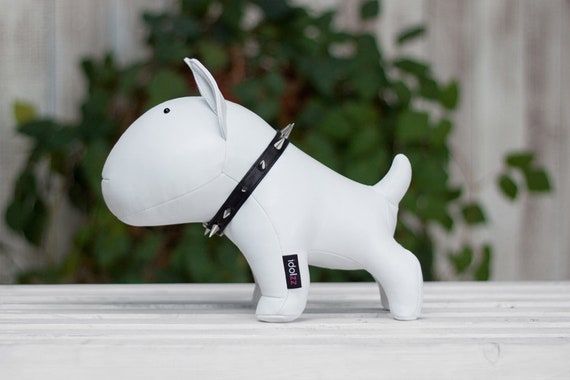 english bull terrier stuffed animal