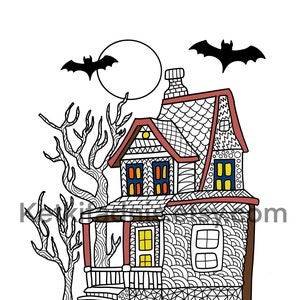 Skeleton with Scythe colouring page Halloween coloring page ...