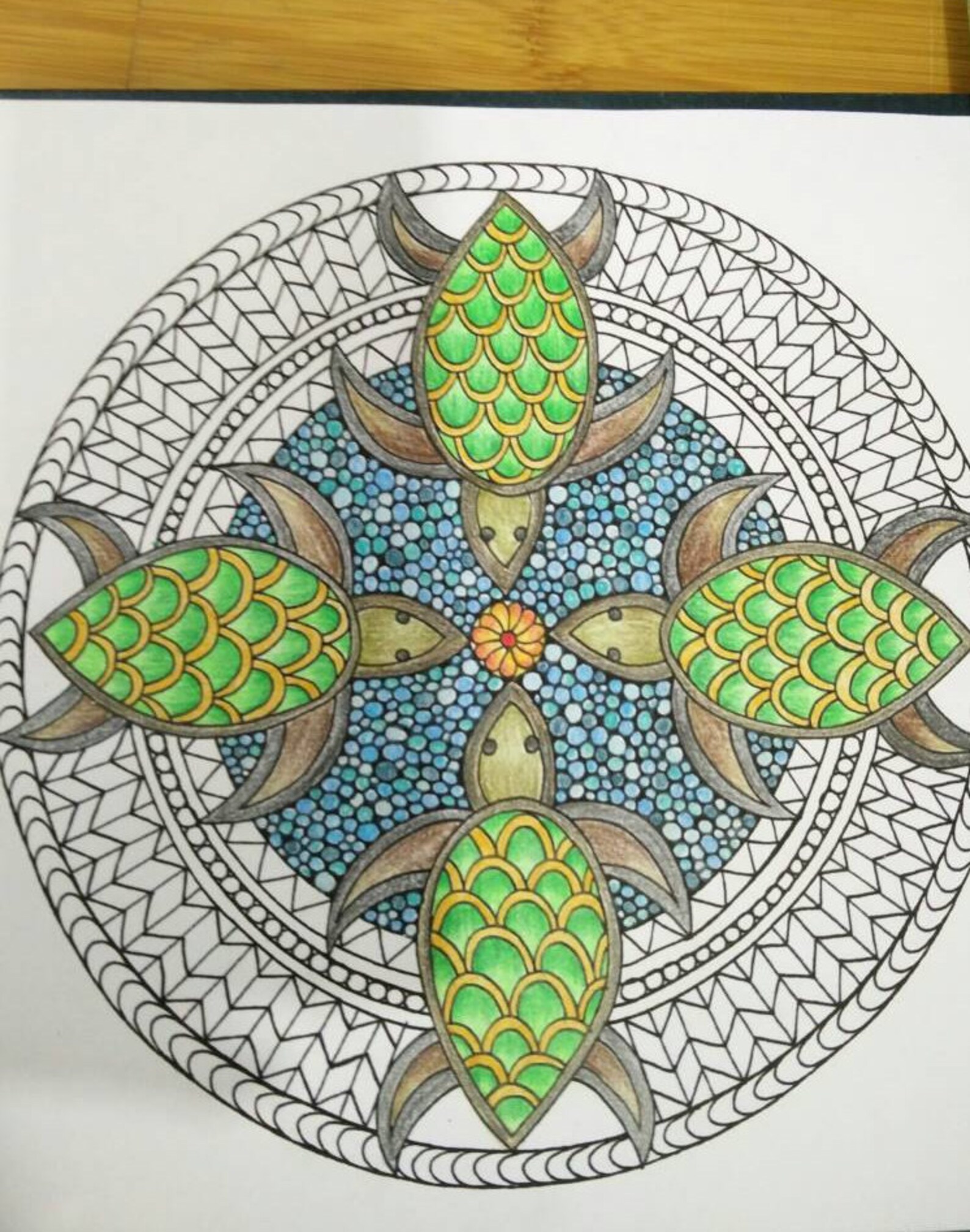Download Turtle Mandala Coloring page Instant PDF Download Digital ...