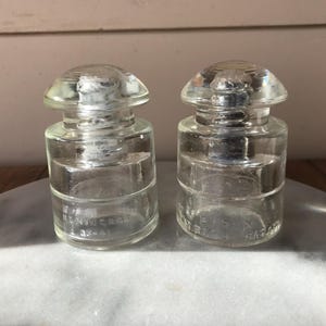 1941 CSA Glass Insulators Hemingray and Pyrex Telephone Pole