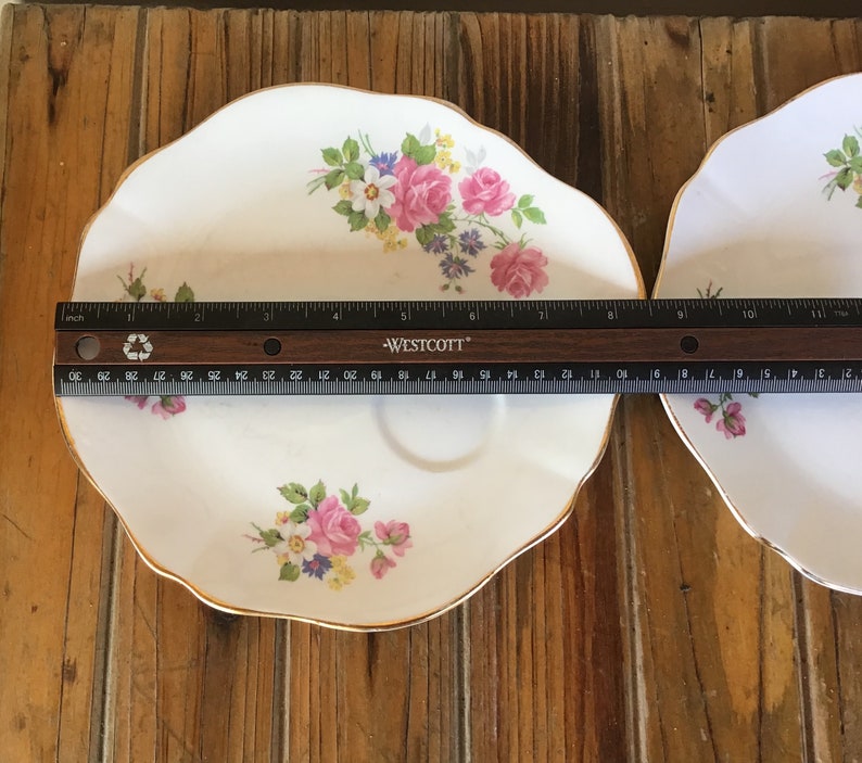 Royal Vale Bone China from England 2 Dessert Plates