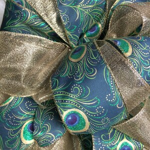 Giant Ribbon Christmas/Holiday Tree Topper Bows with Streamers Large Selection image 2