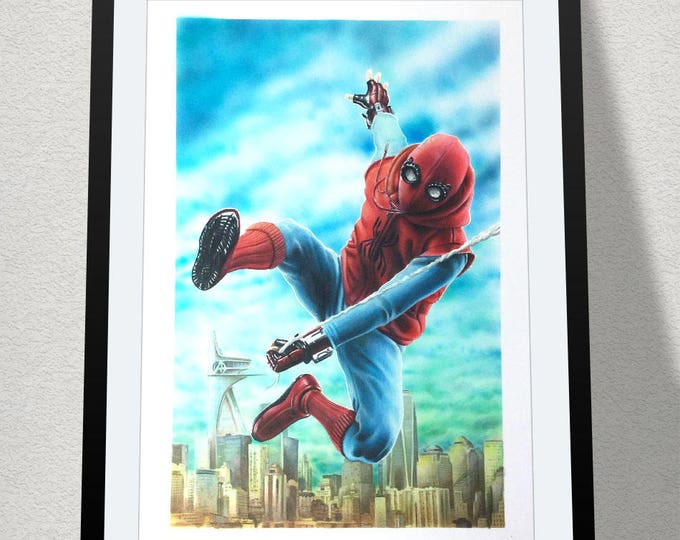 spiderman homecoming drawing penc spiderman homecoming drawing penc