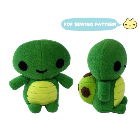 turtle burger plush