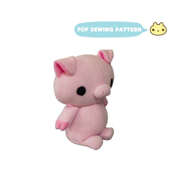pig plush pattern