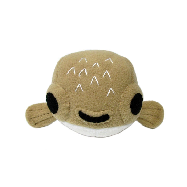 puffer fish toy plush