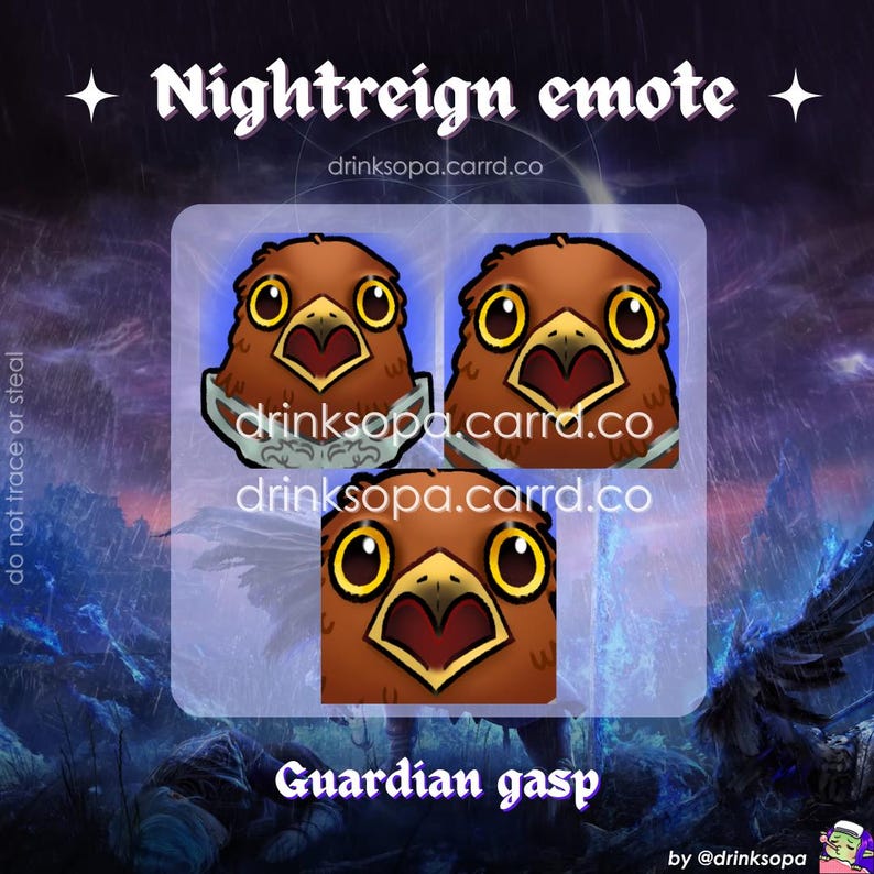 Guardian | Elden Ring - Nightreign Emote | Twitch Discord Emote - Etsy