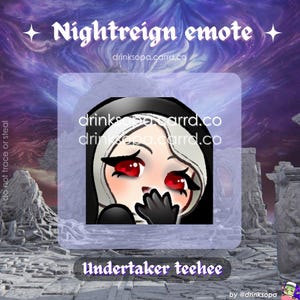 Undertaker / Elden Ring - Emote Nightreign / Emote de Twitch Discord